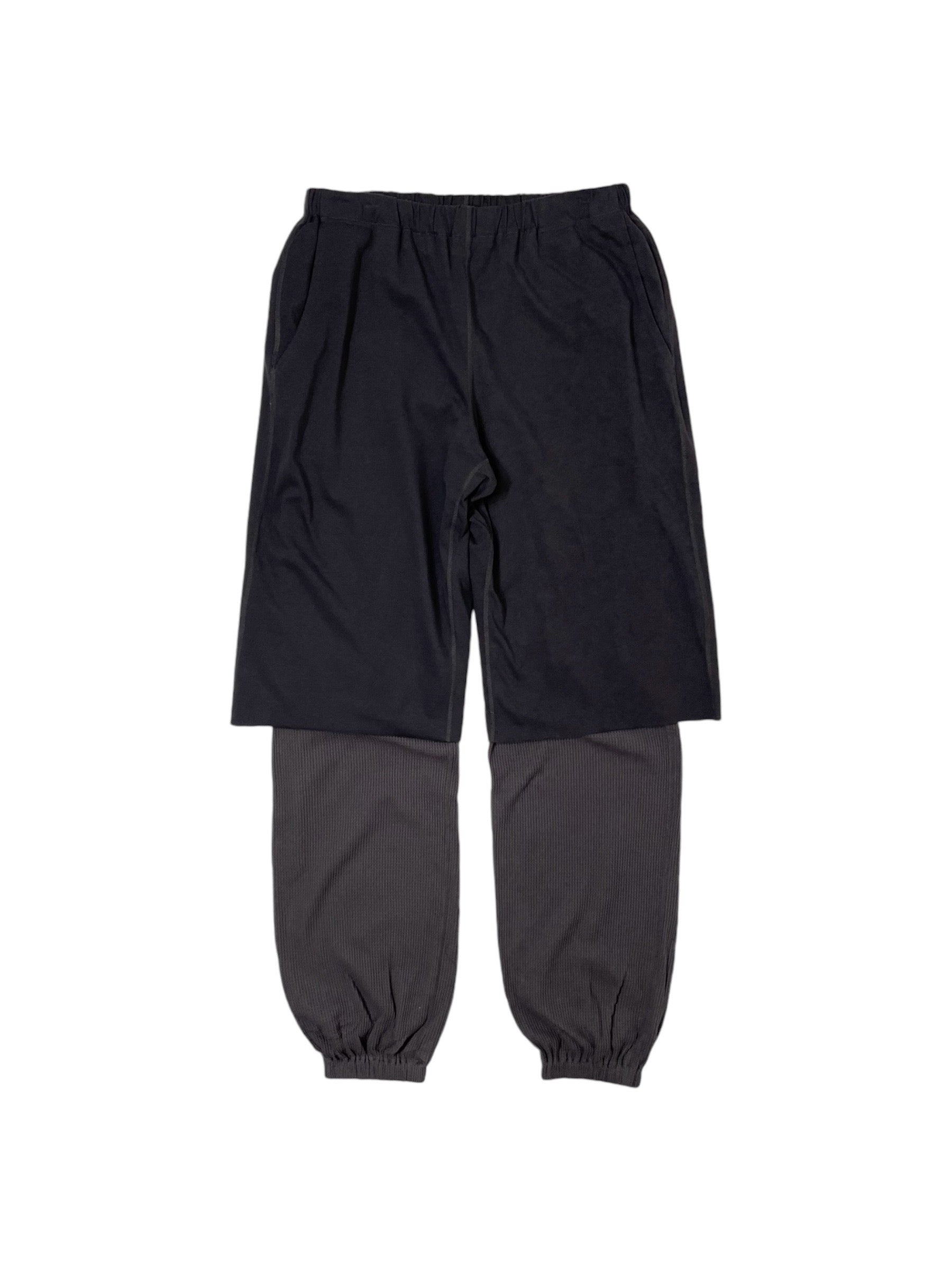 LAYERED PANTS【A83】CHARCOAL