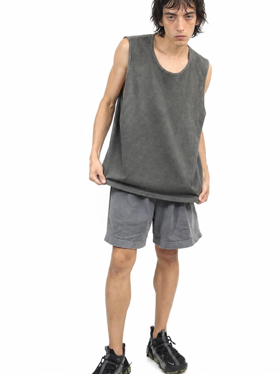 DYE ON DYE POISON TANK TEE【A125SP】RUSTY IRON