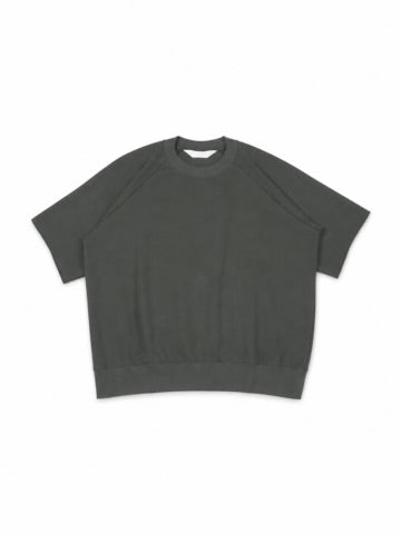 RAGLAN CUT SS SWEAT【A121】OFF BLACK