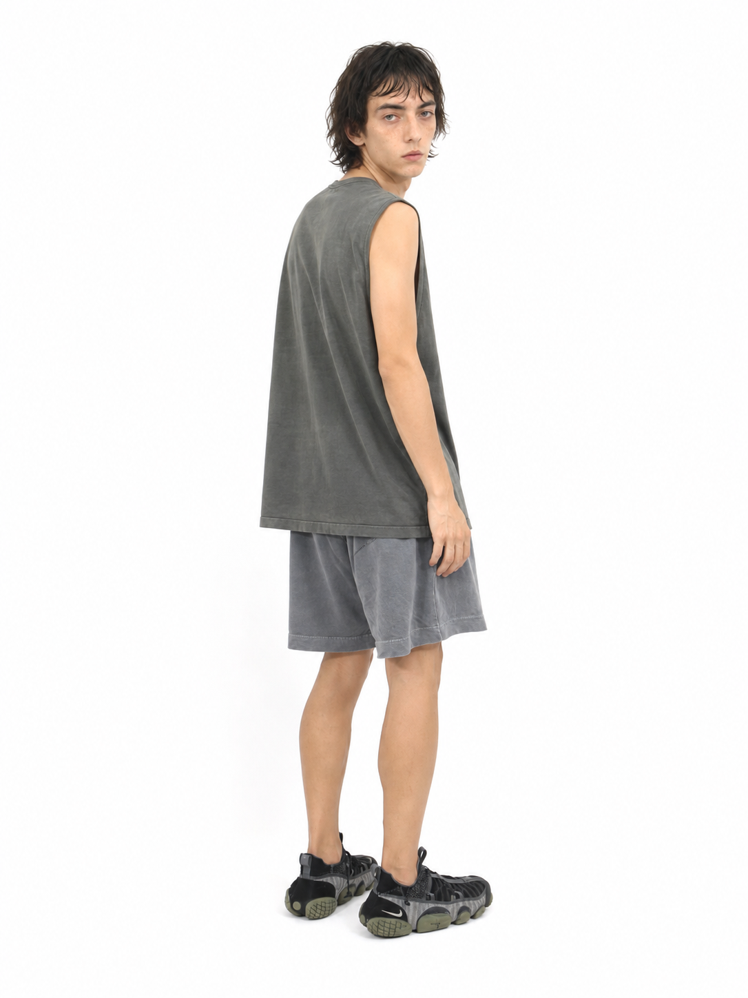 DYE ON DYE POISON TANK TEE【A125SP】RUSTY IRON