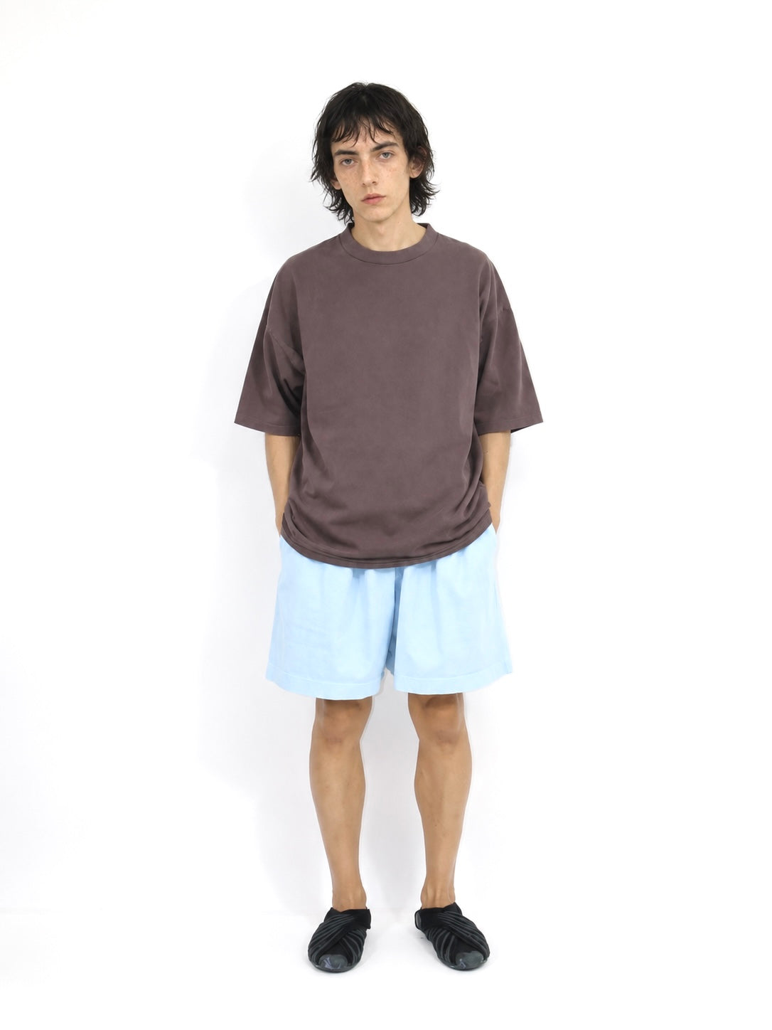 RUNNING POISON SHORTS SHORT LENGTH【A-126】WATER