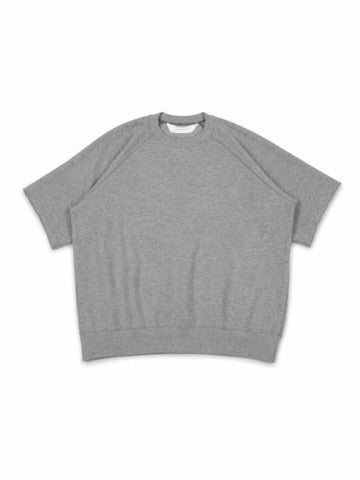 RAGLAN CUT SS SWEAT【A121】HEATHER GREY