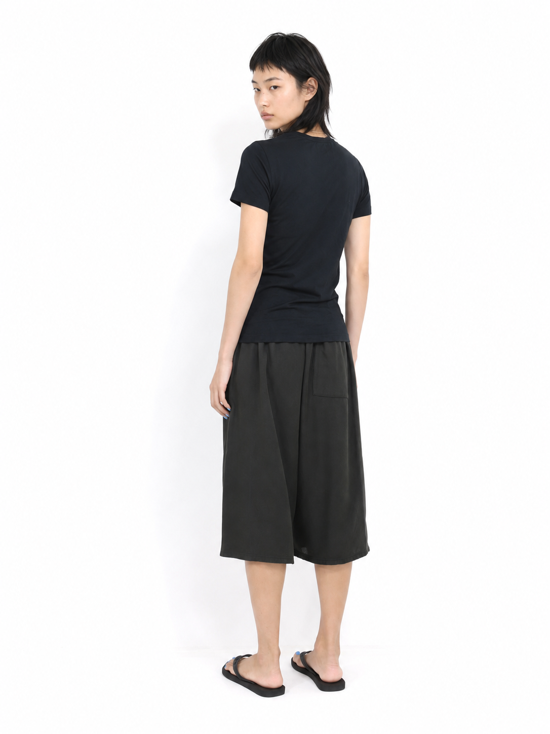 CHILLAX REVERSE HALF PANTS【A123】OFF BLACK