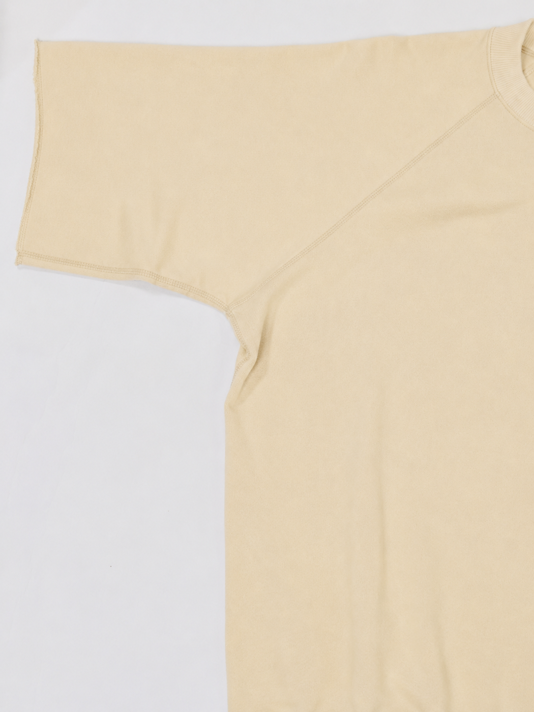 RAGLAN CUT SS SWEAT【A121】IVORY