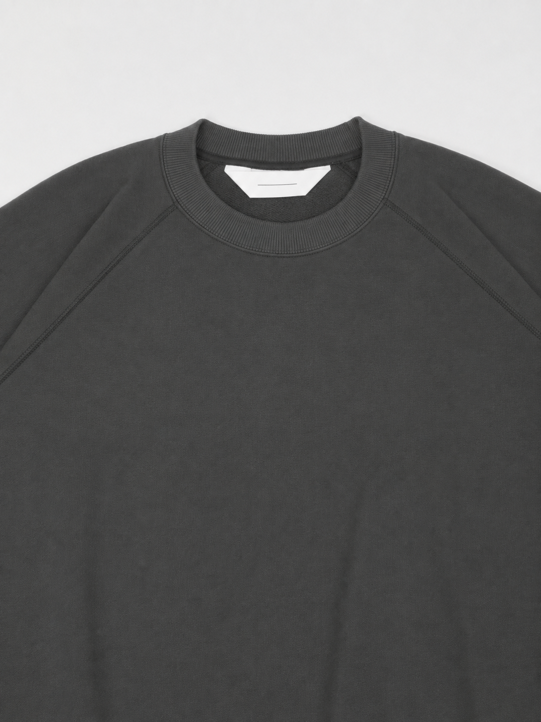 RAGLAN CUT SS SWEAT【A121】OFF BLACK
