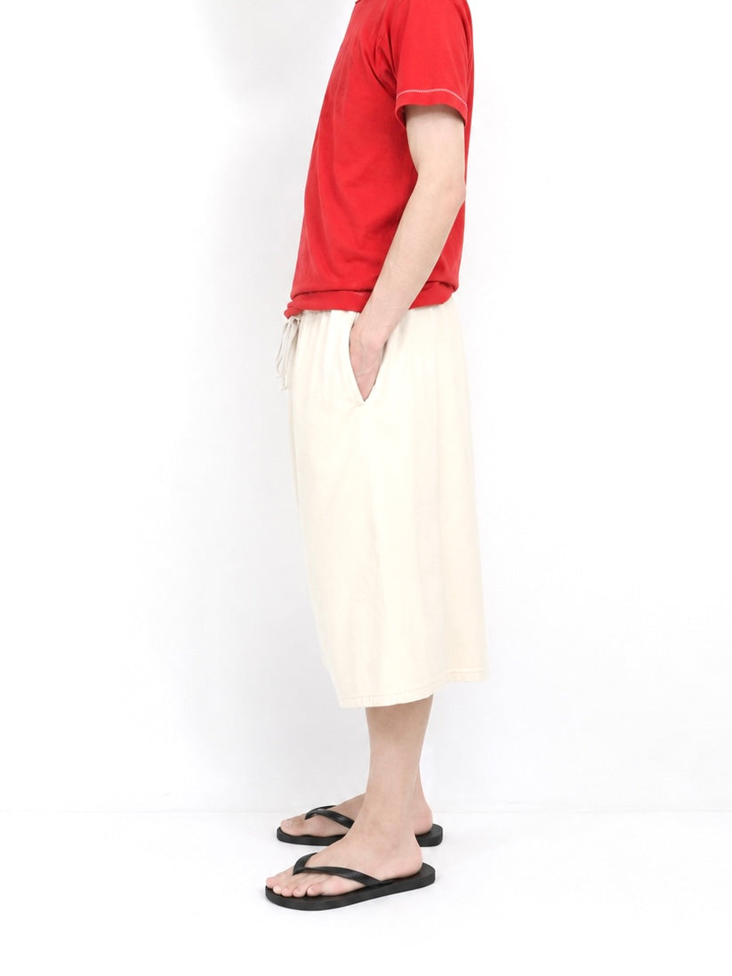 CHILLAX REVERSE HALF PANTS【A123】IVORY
