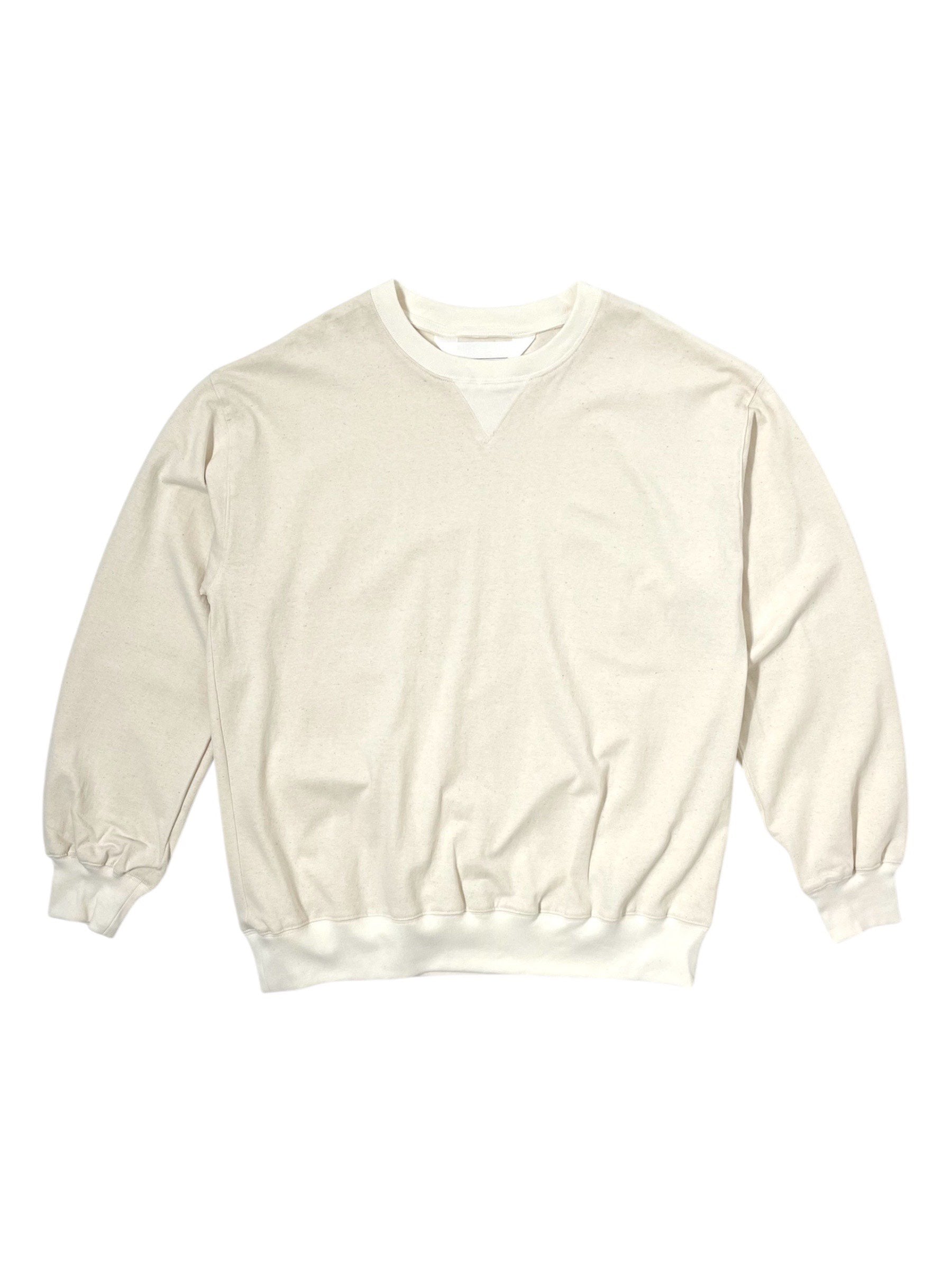 LS SWEAT TEE 【A90 】ECRU