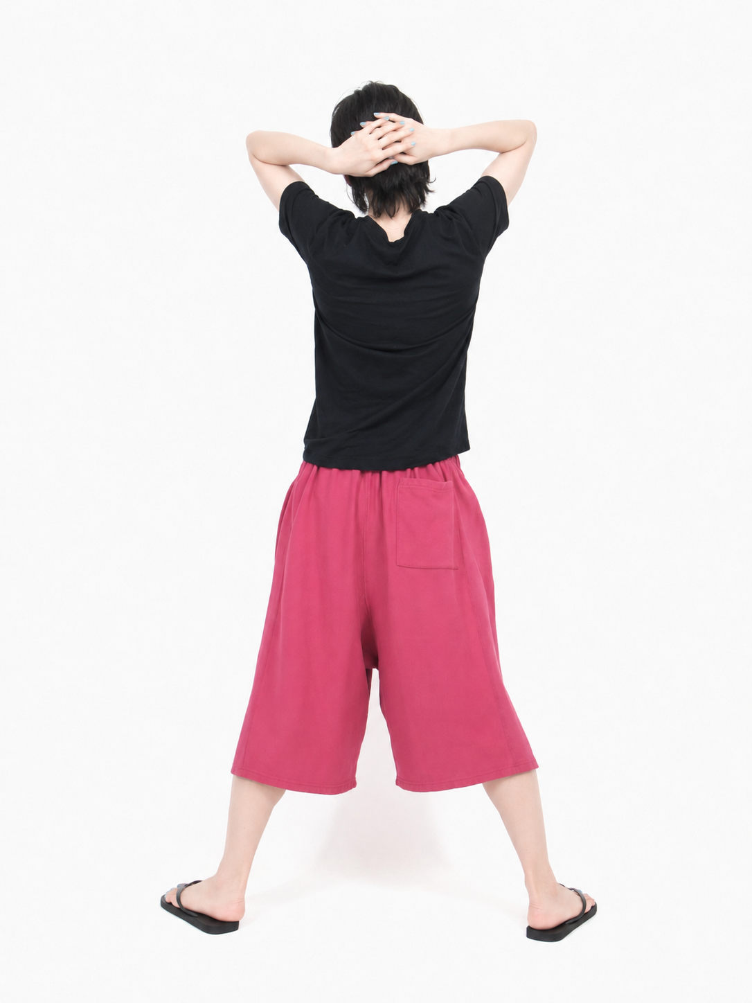 CHILLAX REVERSE HALF PANTS【A123】ROSE WINE