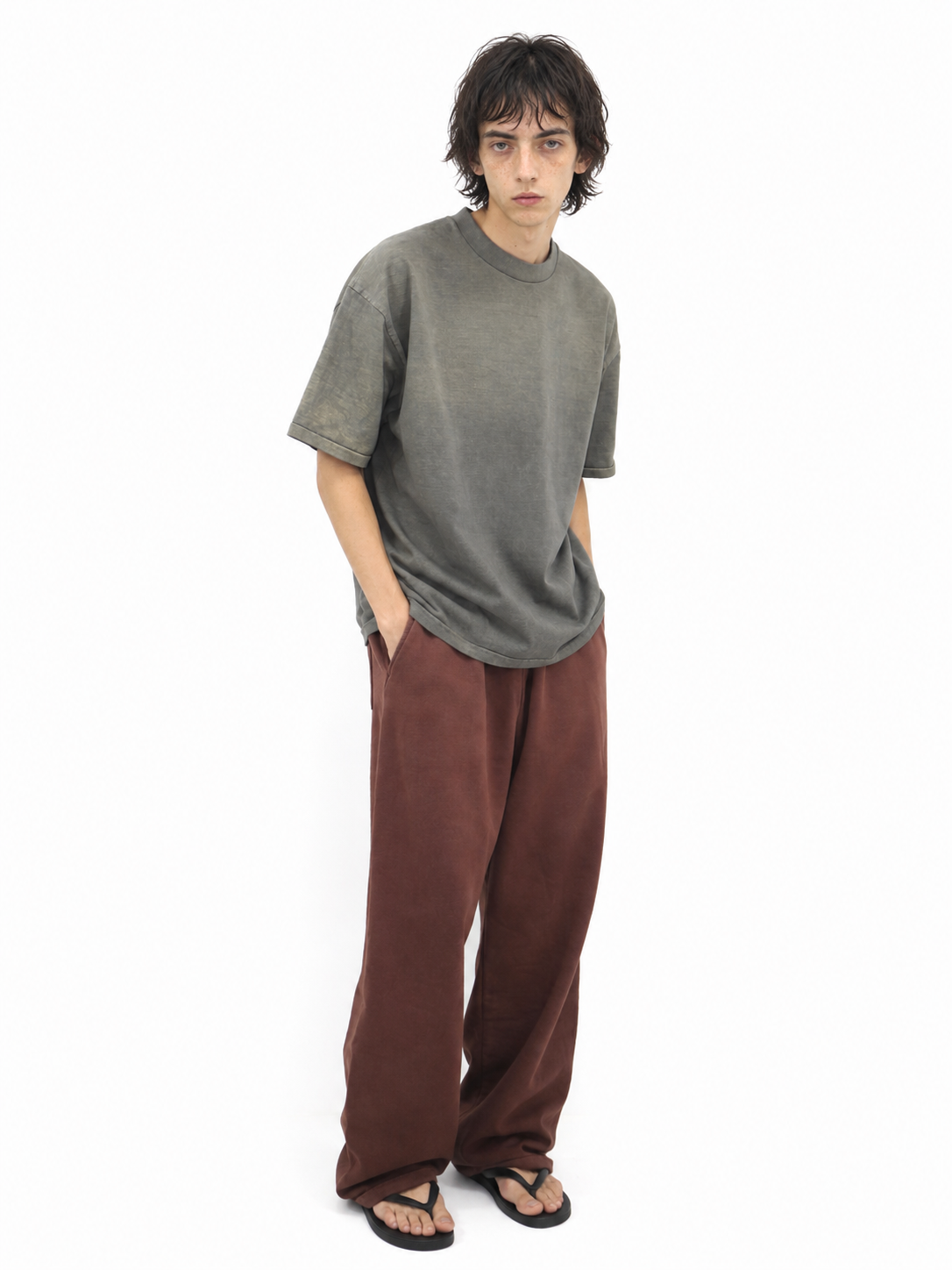 DYE ON DYE POISON TEE【A85SP】RUSTY IRON