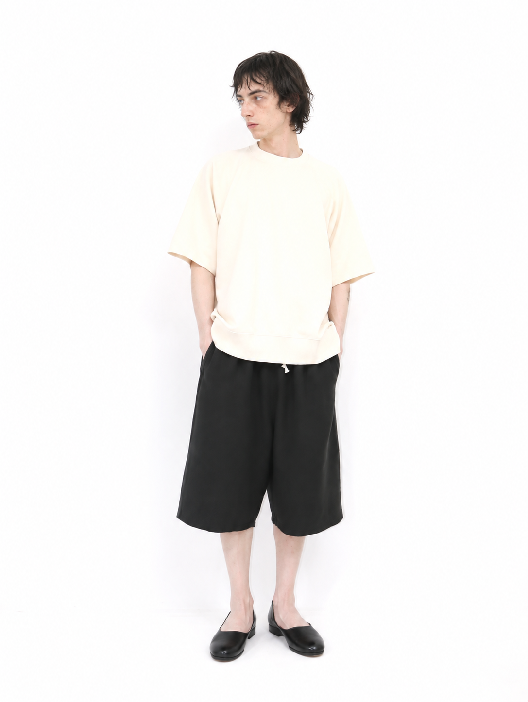 RAGLAN CUT SS SWEAT【A121】IVORY