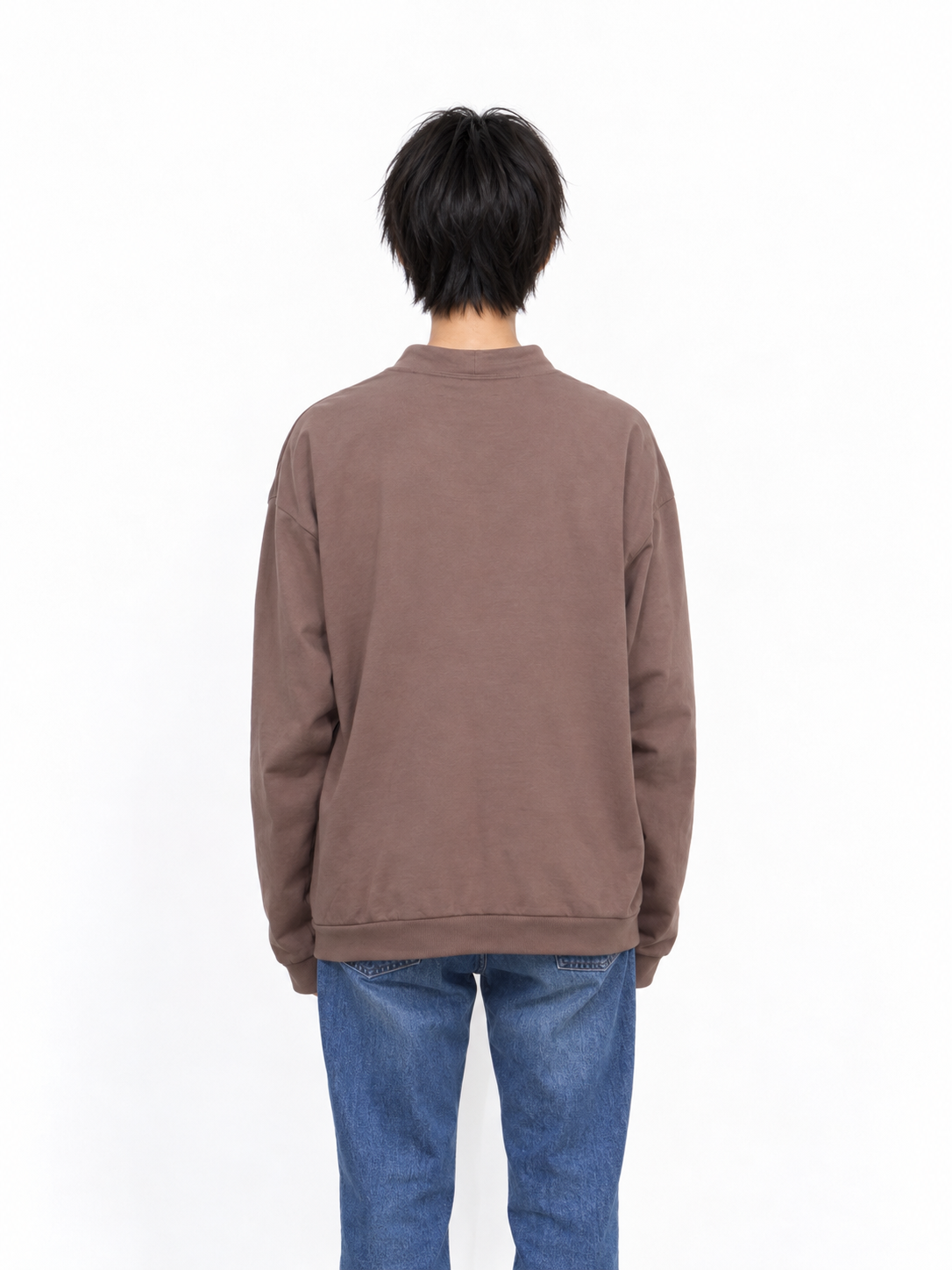 POISON CARDIGAN【A130】DK BROWN