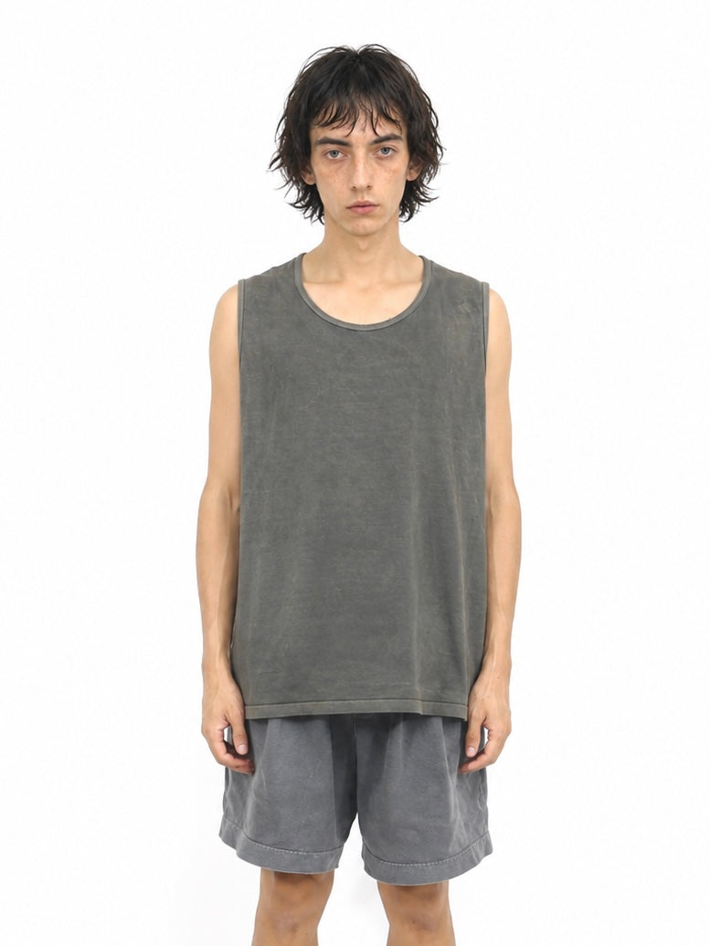 DYE ON DYE POISON TANK TEE【A125SP】RUSTY IRON