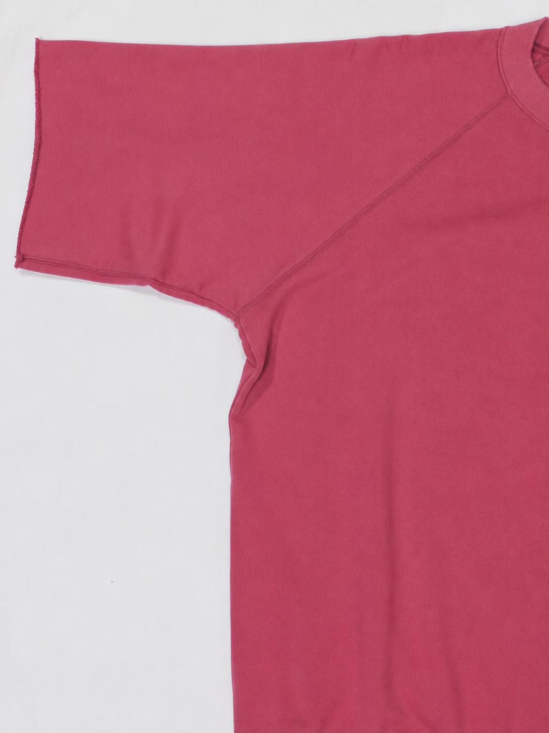 RAGLAN CUT SS SWEAT【A121】ROSE WINE
