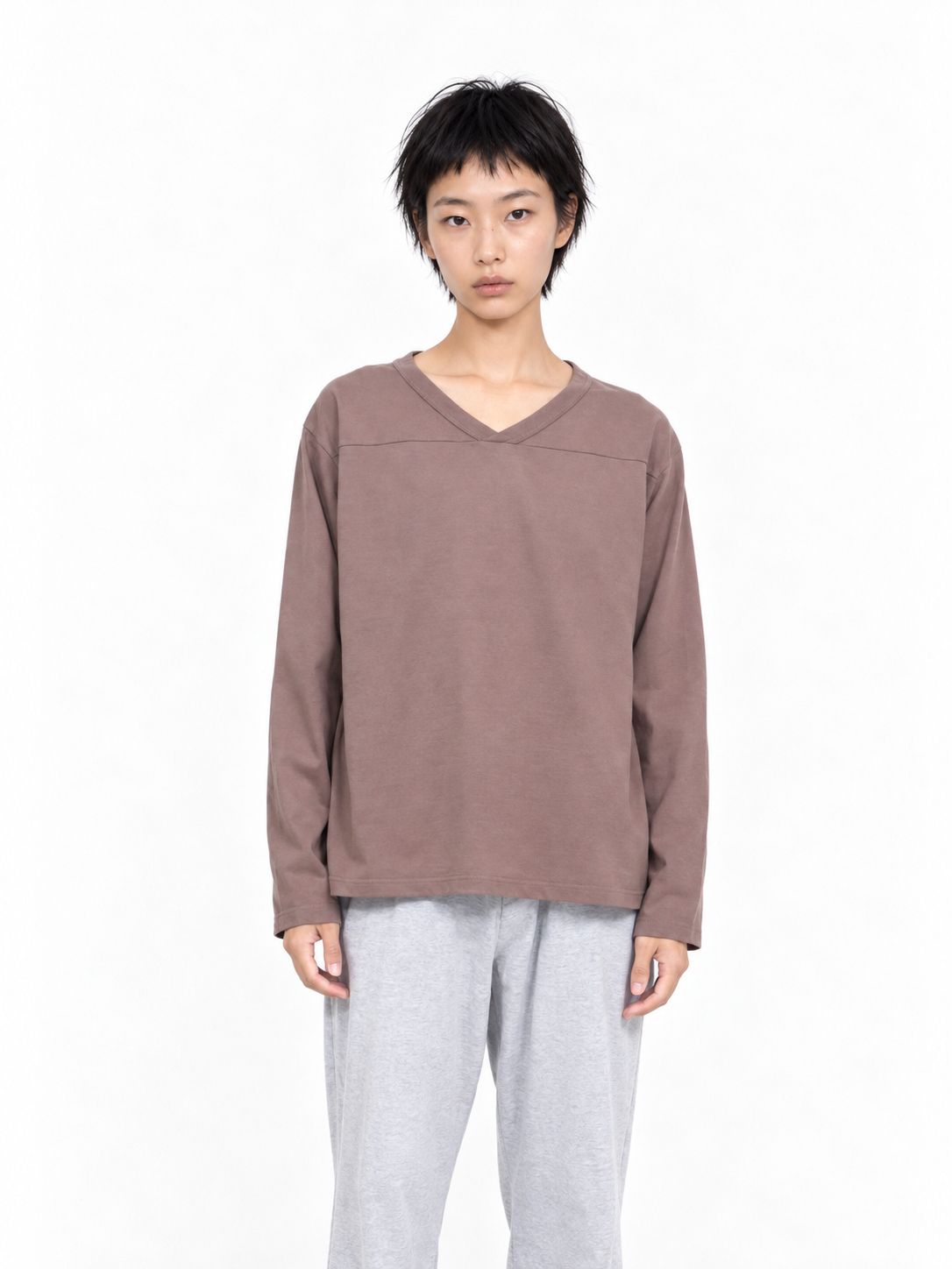 POISON FB TEE【A131】DK BROWN