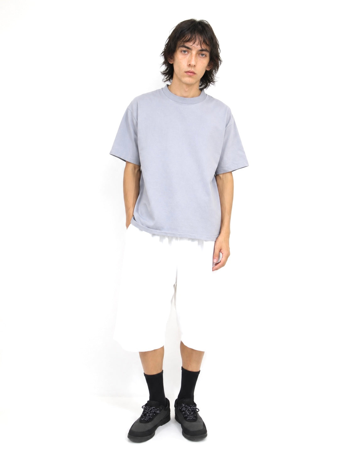 RUNNING POISON SHORTS MIDDLE LENGTH【A-126】OFF WHITE