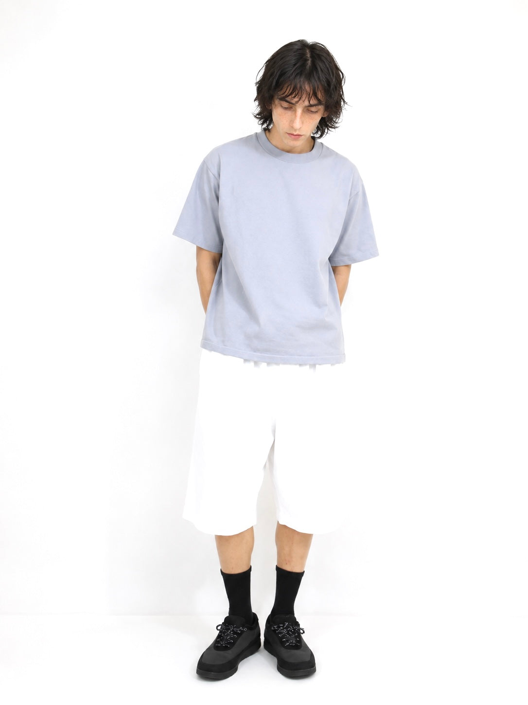 RUNNING POISON SHORTS MIDDLE LENGTH【A-126】OFF WHITE