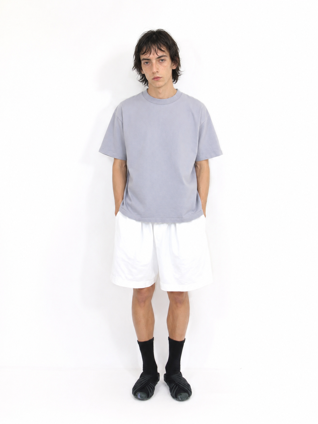RUNNING POISON SHORTS SHORT LENGTH【A-126】OFF WHITE