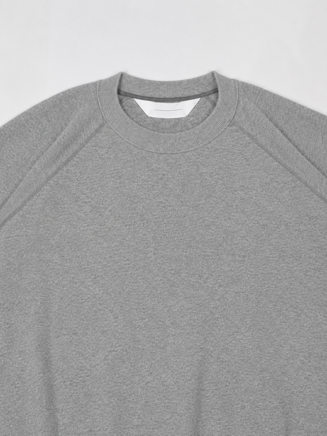 RAGLAN CUT SS SWEAT【A121】HEATHER GREY