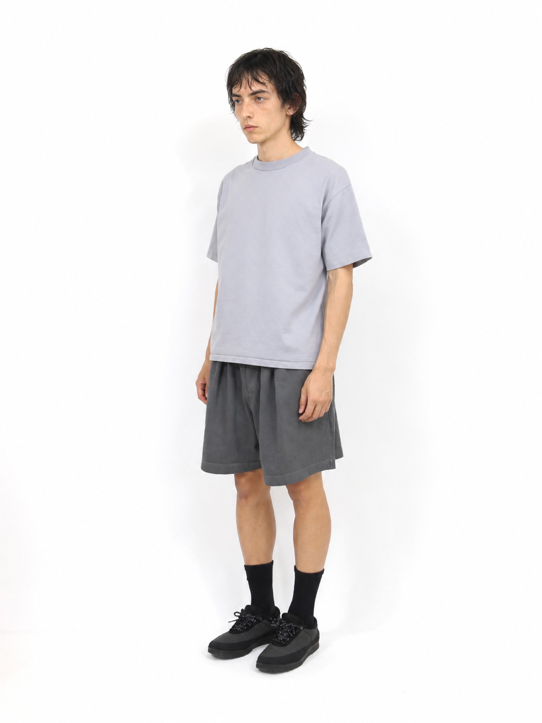 RUNNING POISON SHORTS SHORT LENGTH【A-126】FADE BLACK