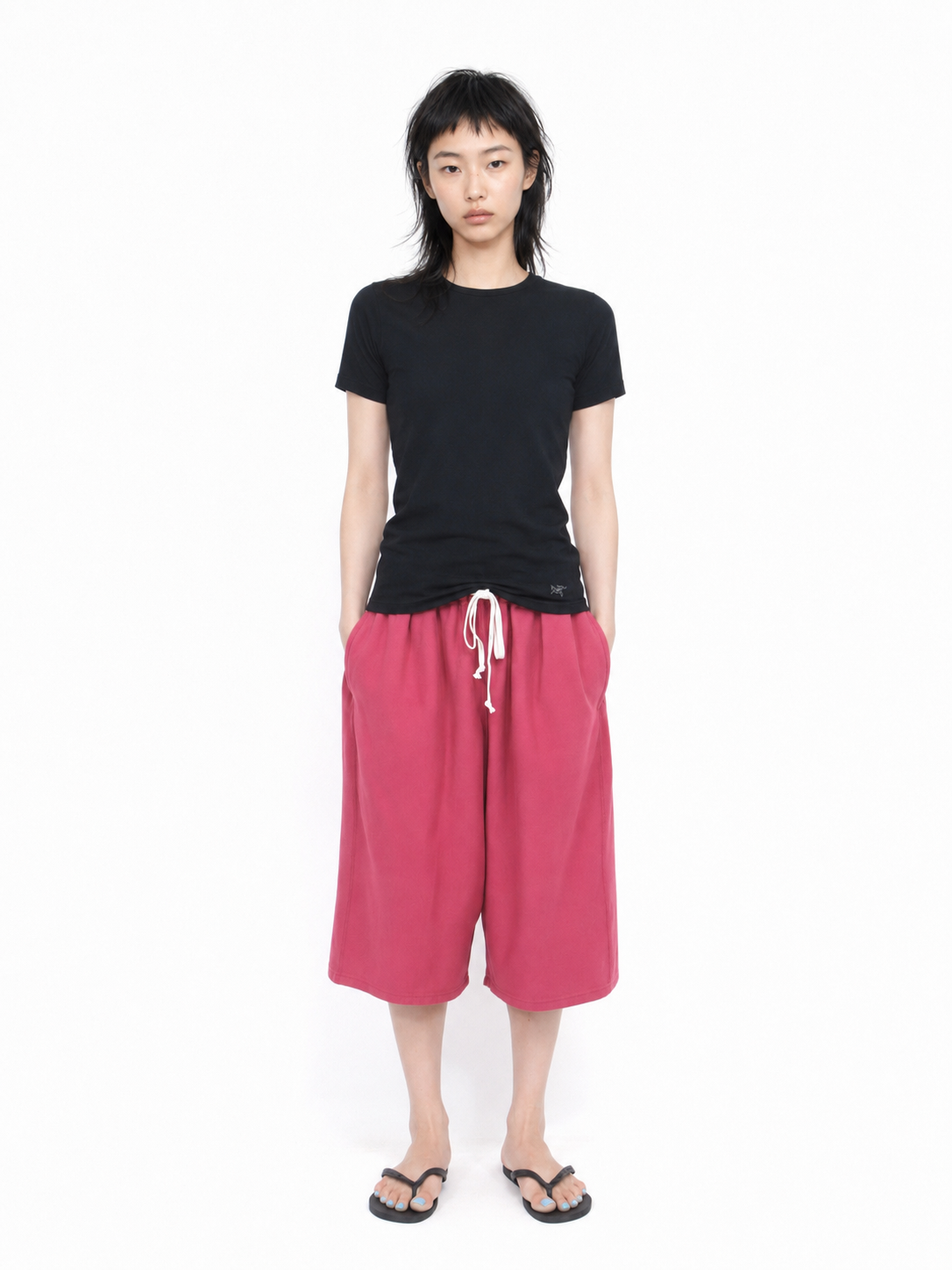 CHILLAX REVERSE HALF PANTS【A123】ROSE WINE
