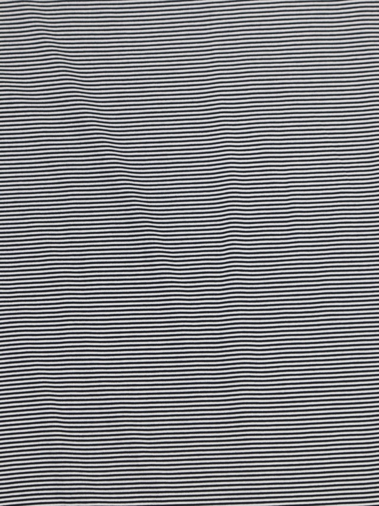 BALLOON BASUQUE TOP【A-106】WHITE/NAVY narrow