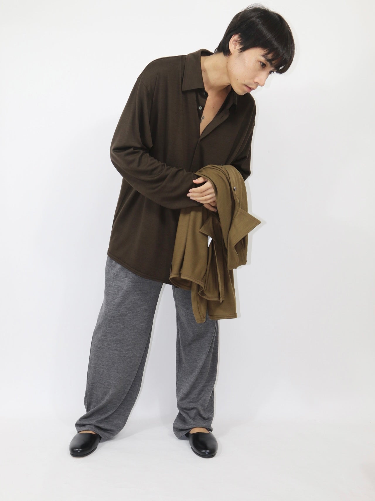 MERINO SHIRTS【A-109】COYOTE