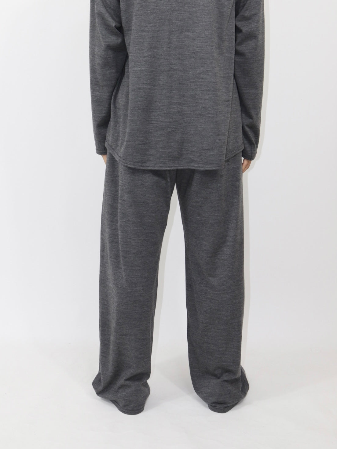 MERINO SLEEPY PANTS【A-108】MID GREY