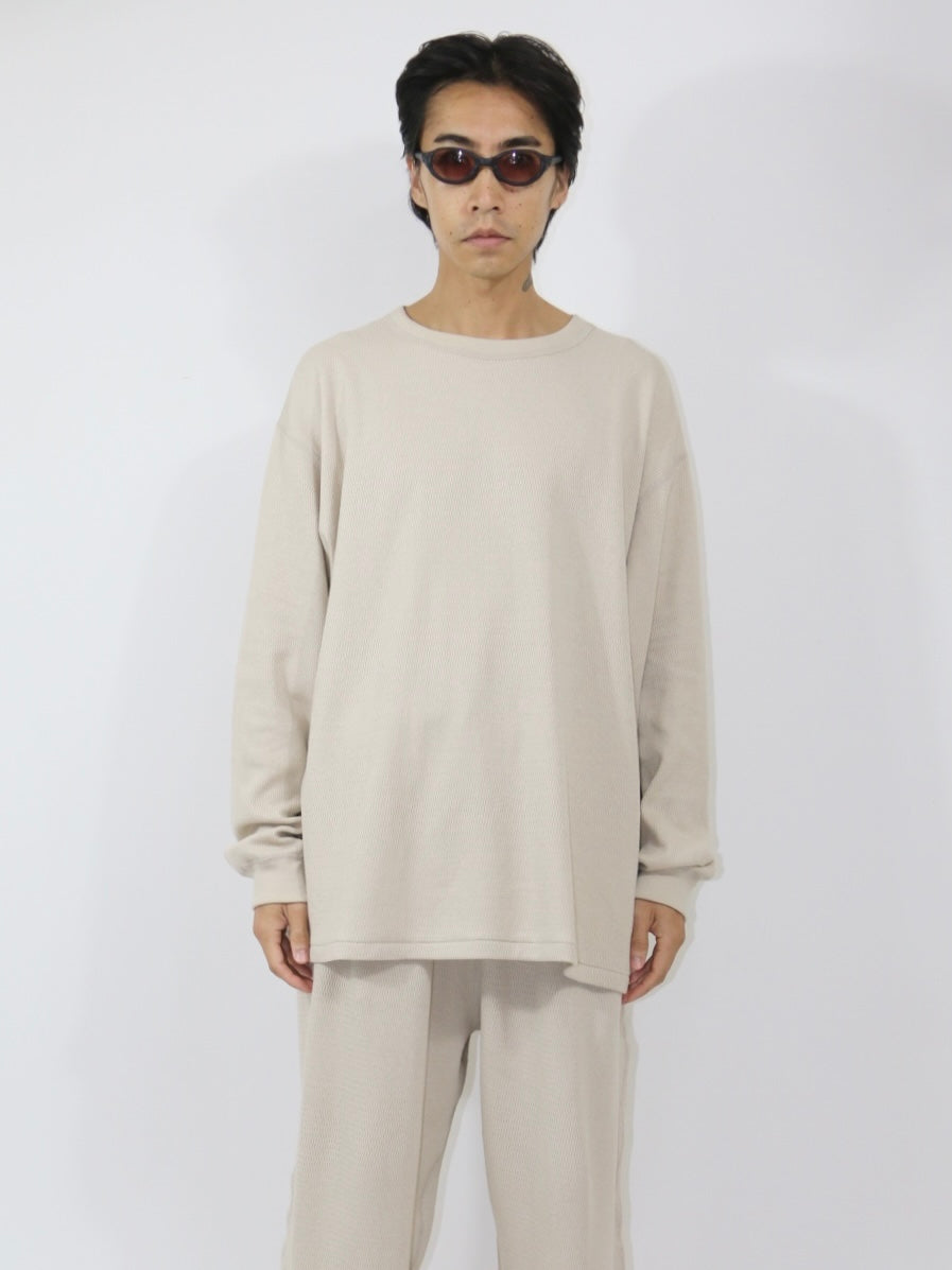 WAFFLE CHILLAX TOP【A117】OFF