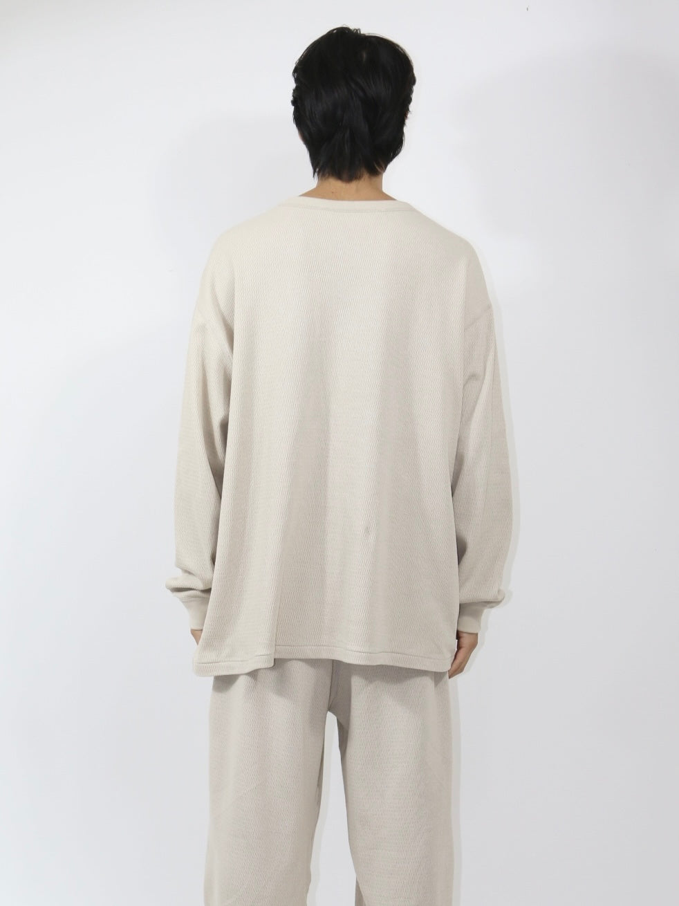 WAFFLE CHILLAX TOP【A117】OFF