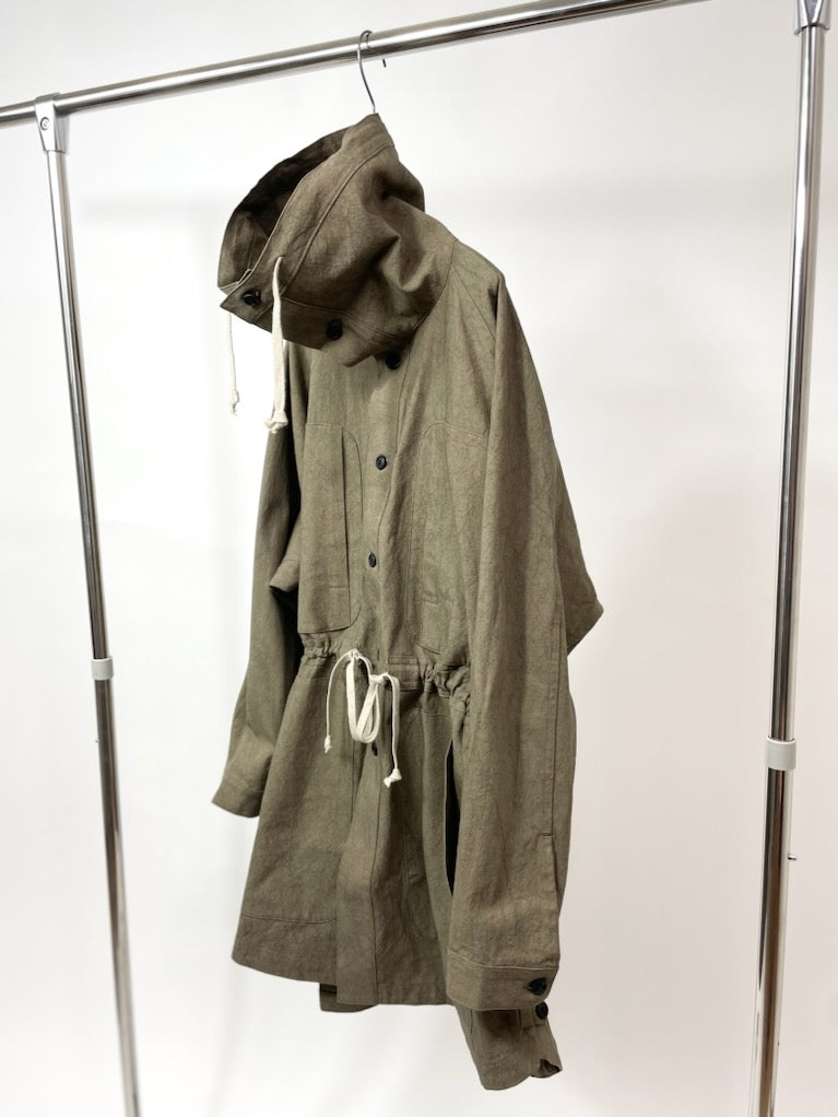 PARKA JACKET【O18JKT2】LEAD GREY