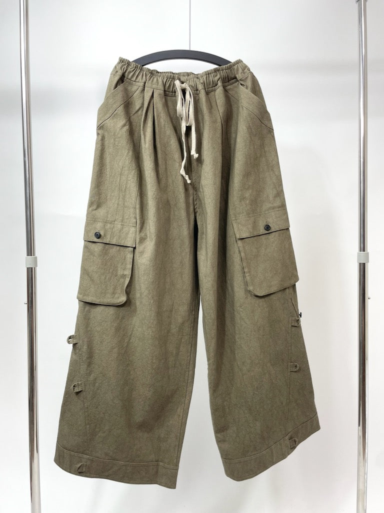 EASY CARGO TROUSERS【O18TR2】LEAD GREY