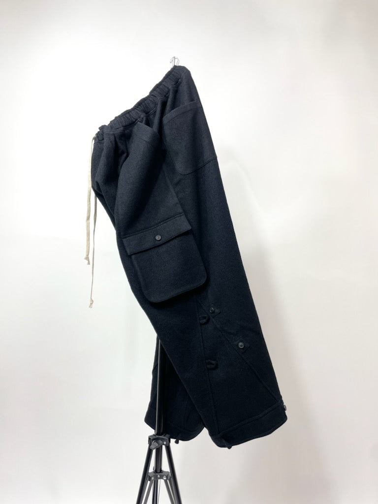 EASY CARGO TROUSERS【O18TR2】BLACK