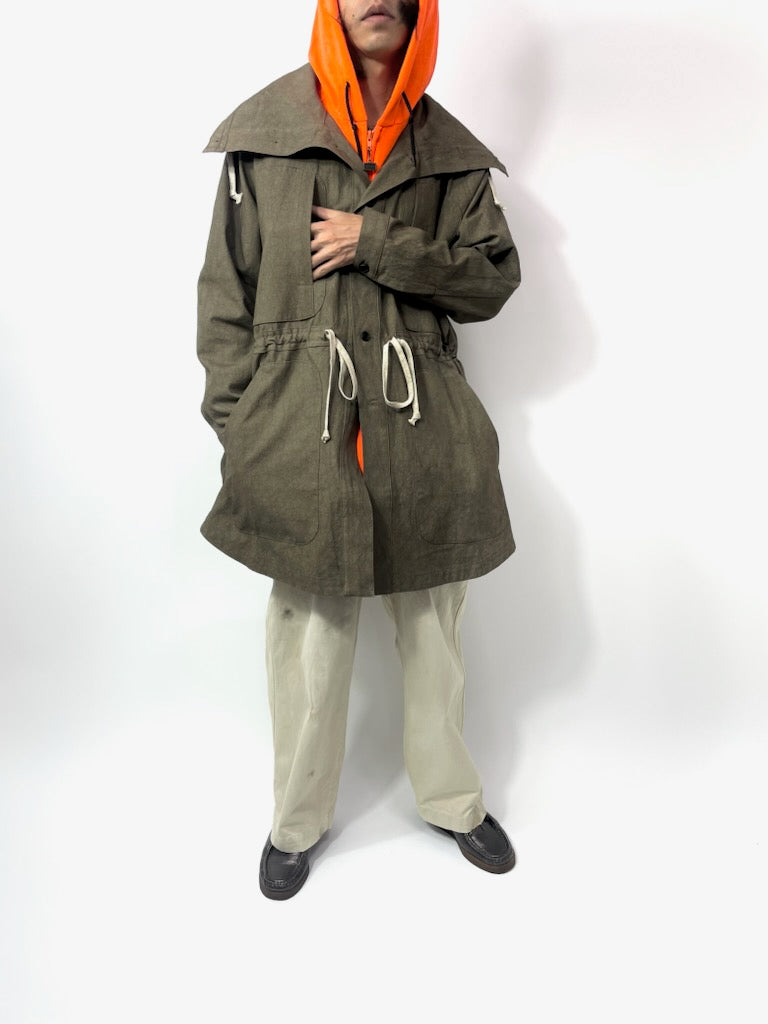 PARKA JACKET【O18JKT2】LEAD GREY