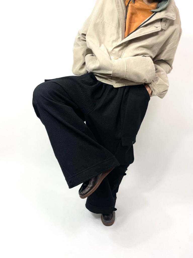 EASY CARGO TROUSERS【O18TR2】BLACK