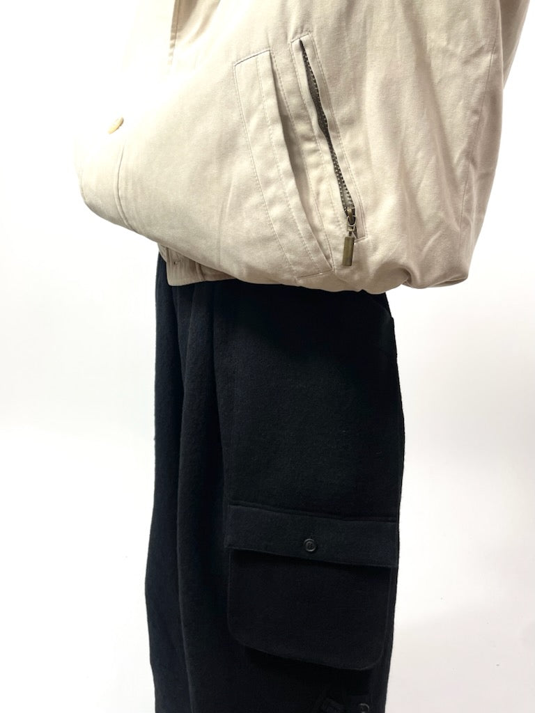 EASY CARGO TROUSERS【O18TR2】BLACK