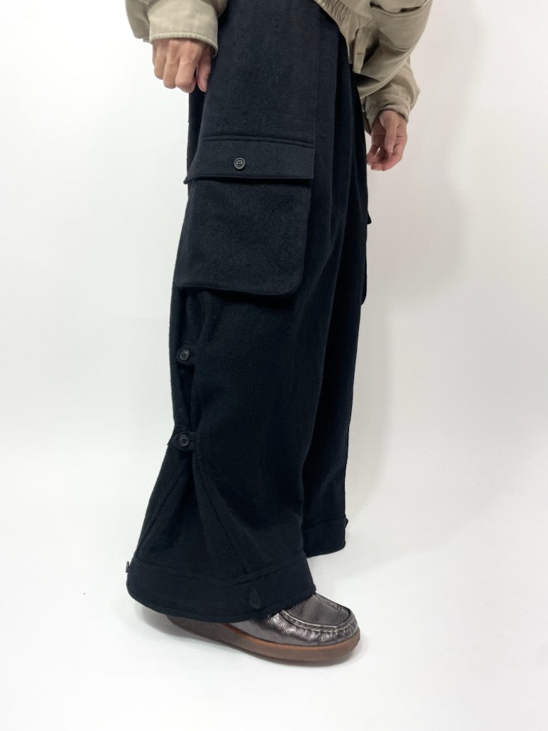 EASY CARGO TROUSERS【O18TR2】BLACK