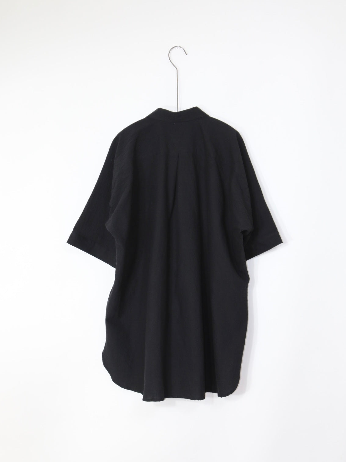 SHORT SLEEVED SHIRT【O19SRT5】BLACK
