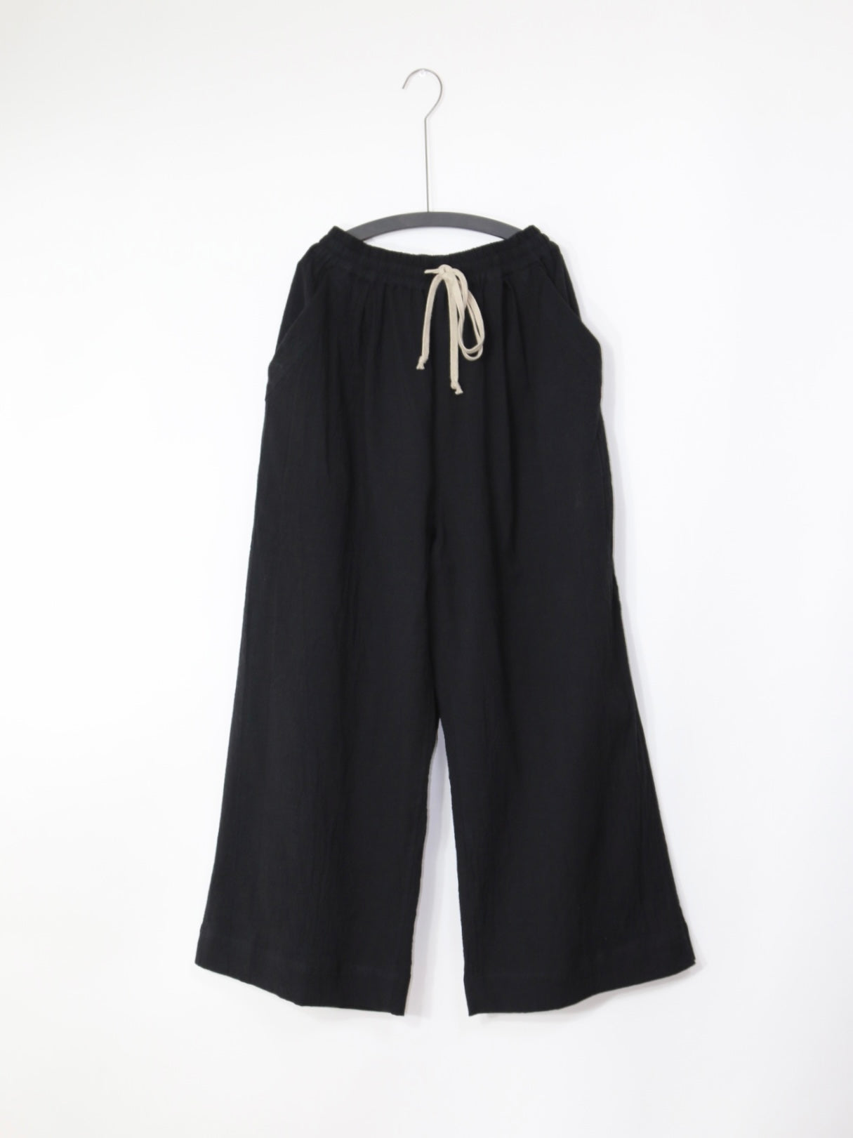 WIDE TROUSER【019TR1】BLACK