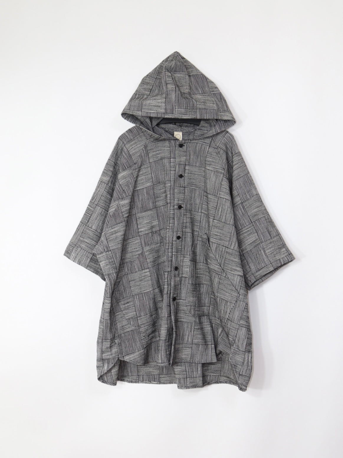 HOODED SHIRTS 【O19SRT6】BLACK&WHITE