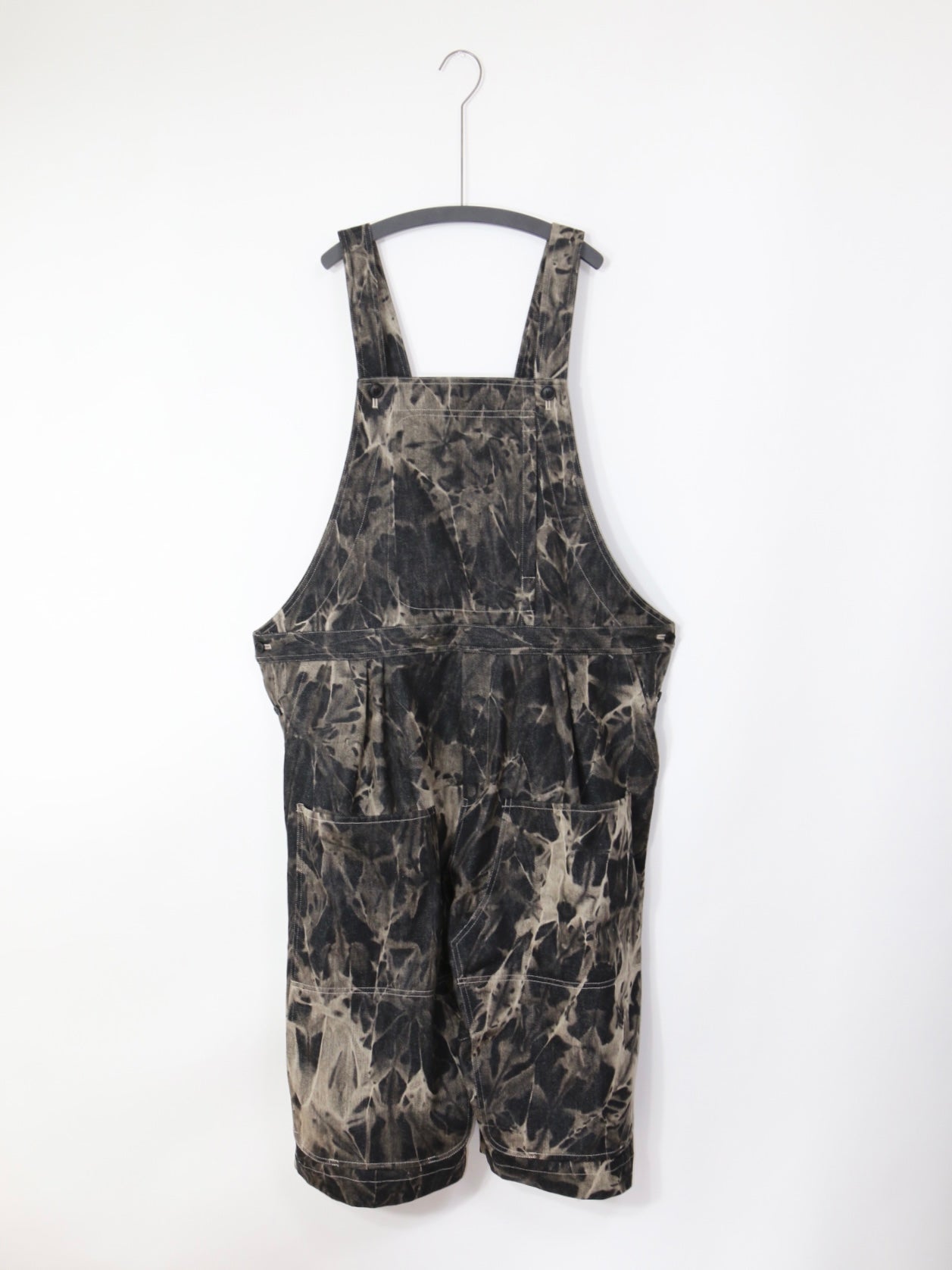 CROPPED DUNGAREES【O19DG1】SHADOW