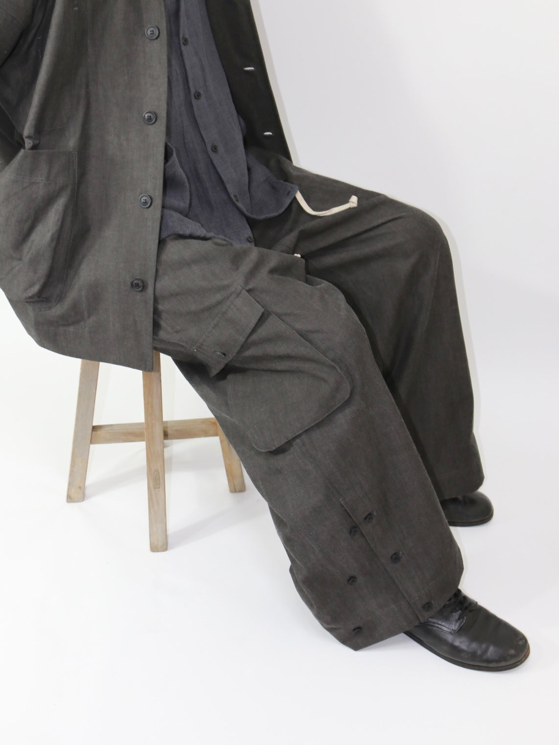 EASY CARGO PANTS【O19TR5】OFF BLACK