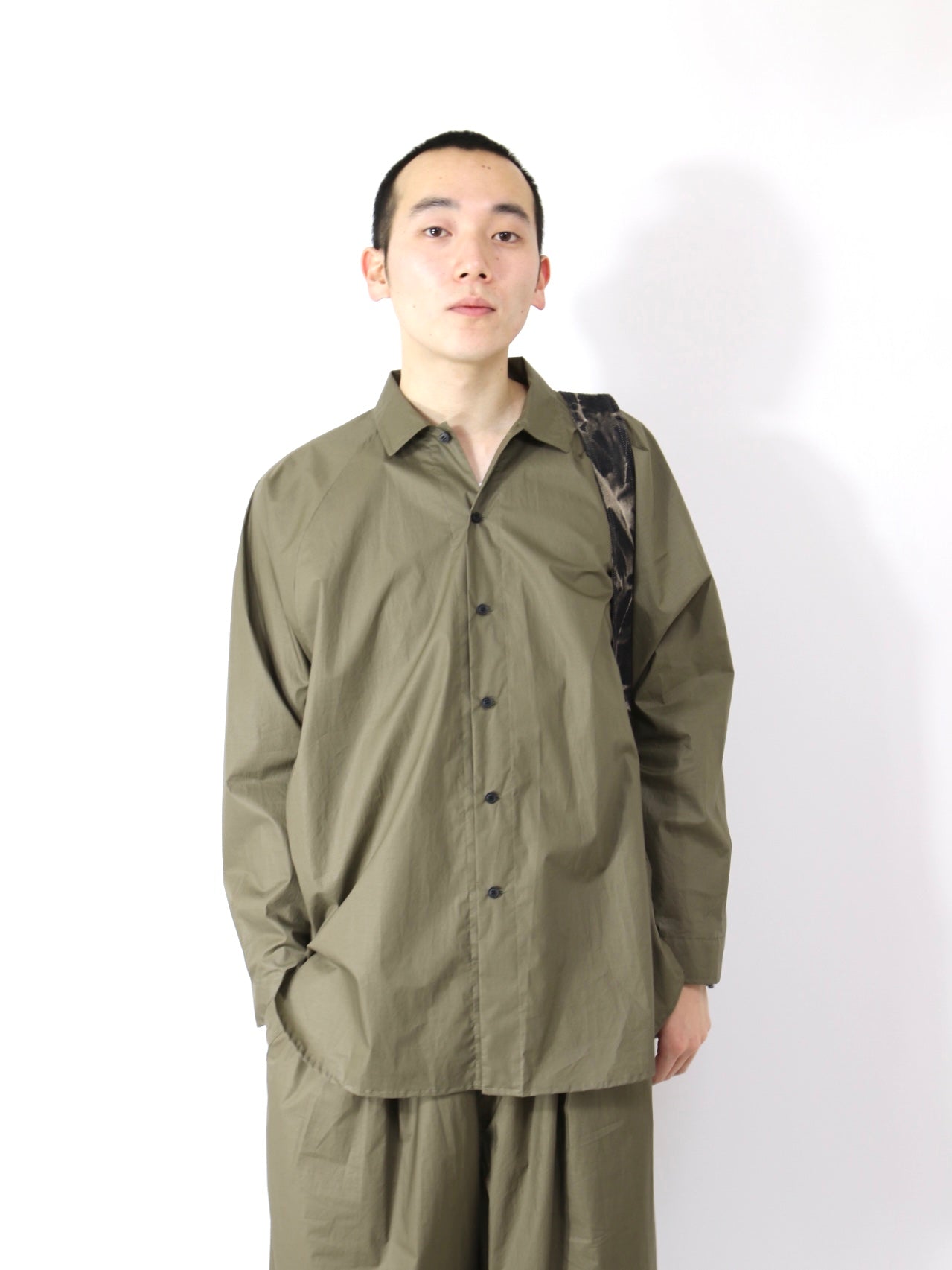 OVER SHIRT【O19SRT3】KHAKI