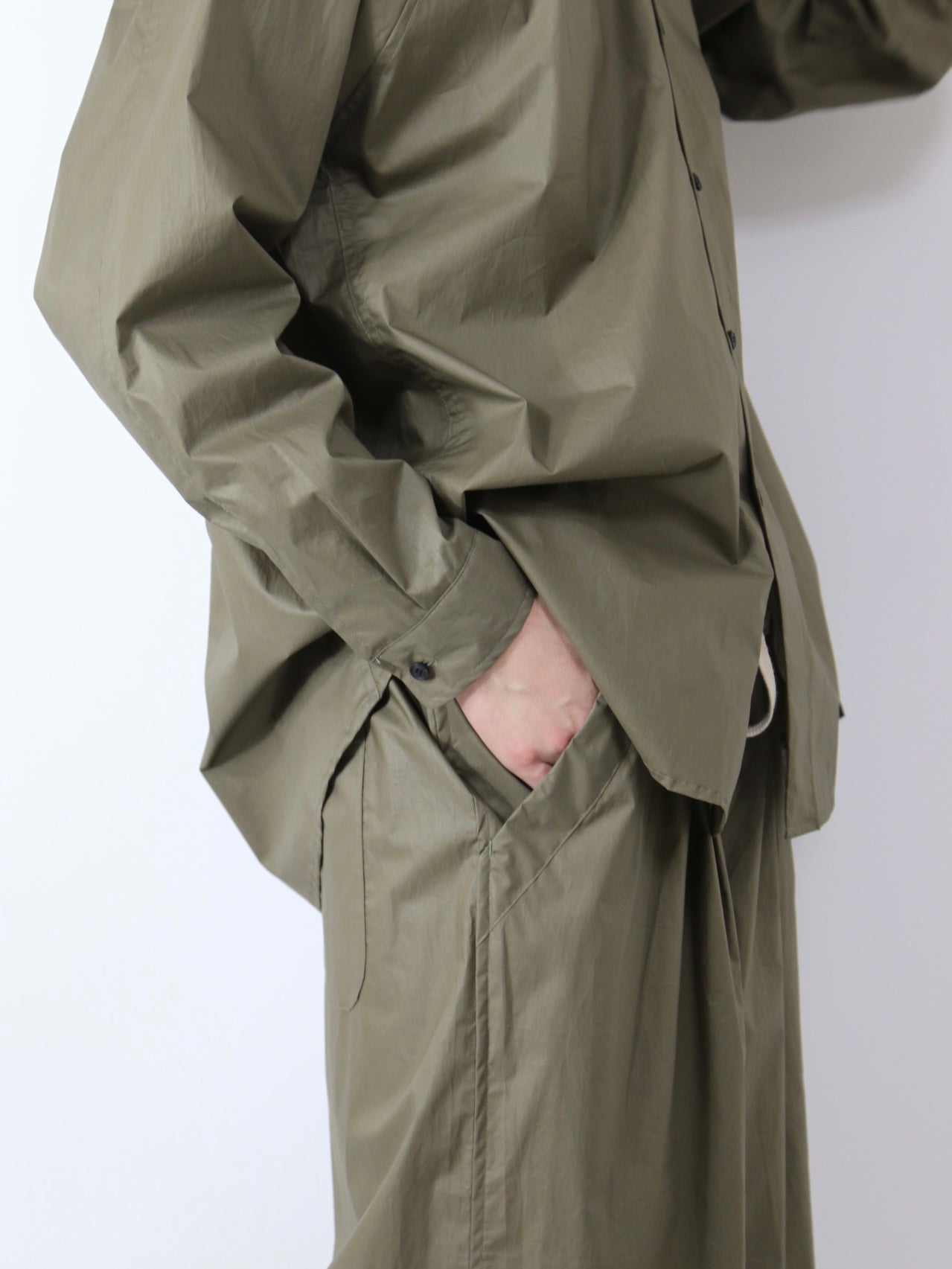 OVER SHIRT【O19SRT3】KHAKI
