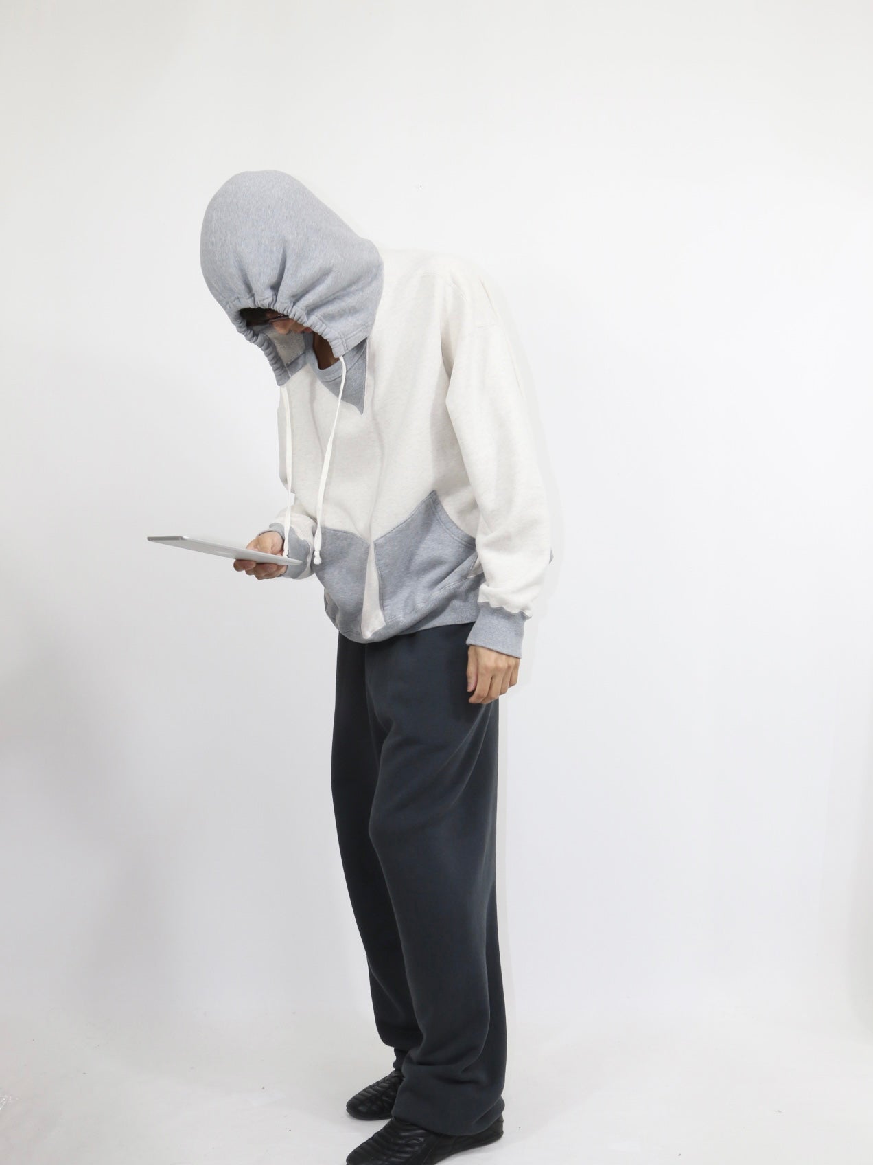 AFTER HOODED SWEAT【A114】OATMEAL/HEATHER