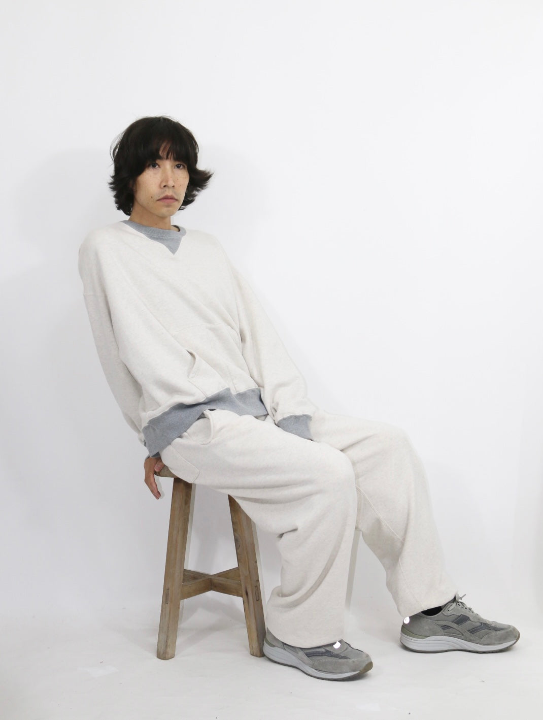 WV SWEAT【A115】OATMEAL/HEATHER