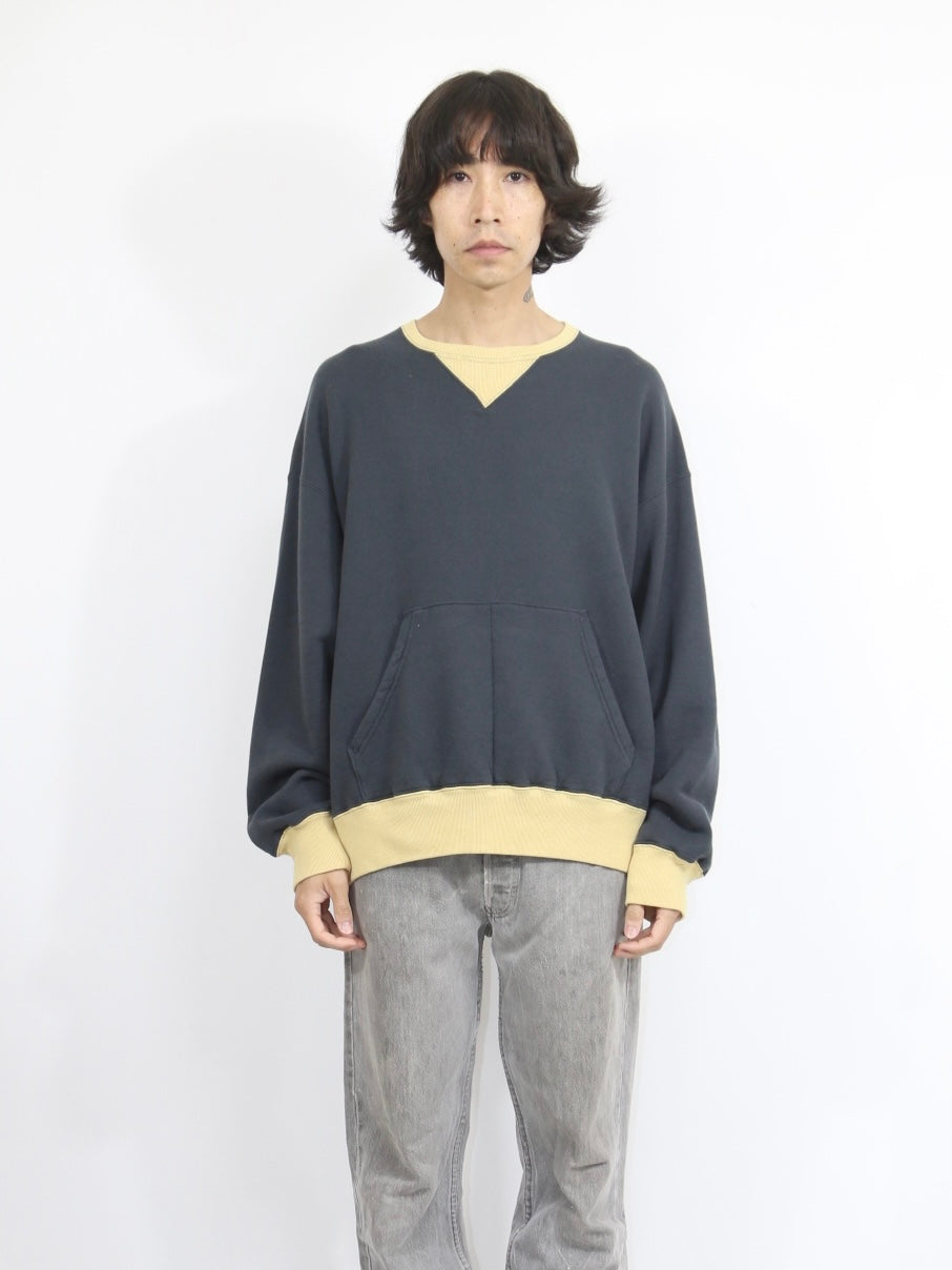 WV SWEAT【A115】OFF BLACK/AGING GOLD