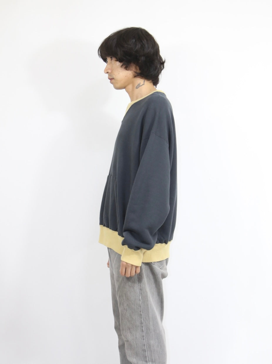WV SWEAT【A115】OFF BLACK/AGING GOLD