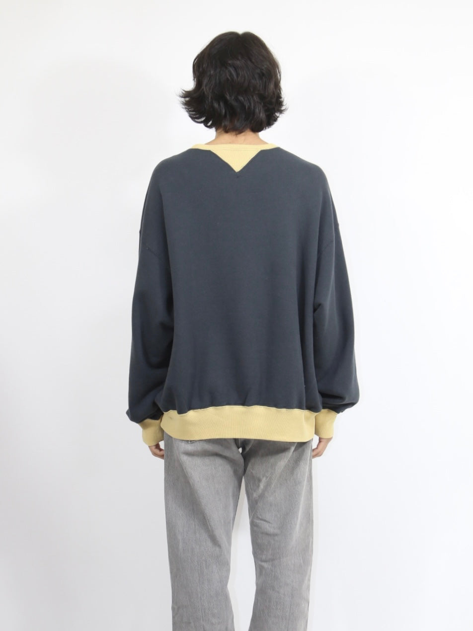 WV SWEAT【A115】OFF BLACK/AGING GOLD