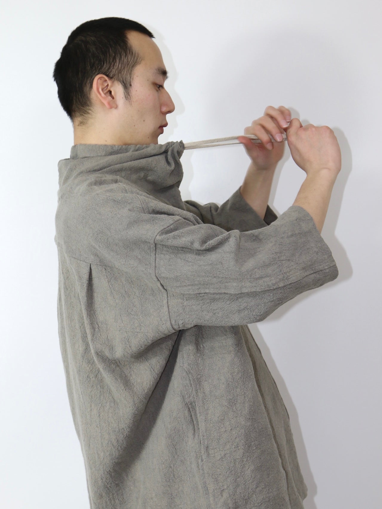 PULLOVER SHIRT【O19SRT4】LT SUMI