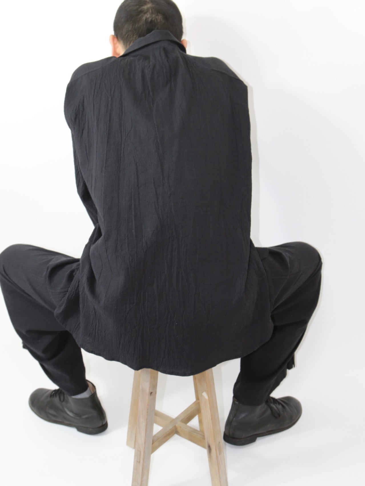 OVER SHIRT【O19SRT3】BLACK